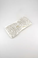Applique Headband - White