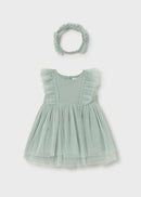 Tulle Dress & Headband - Lake
