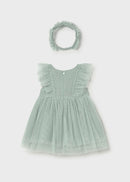 Tulle Dress & Headband - Lake