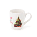 Set of 6 Mugs in Hatbox - Christmas Tree