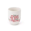 Set of 6 Mugs in Hatbox - Christmas Tree