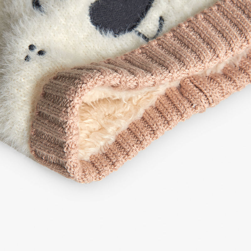 Bear Hat For Baby - Off White