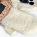 Mittens For Baby - Off White