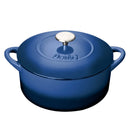 Cast Iron 26cm Round Casserole - Cobalt