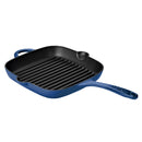 Cast Iron Griddle Pan 25cm - Cobalt