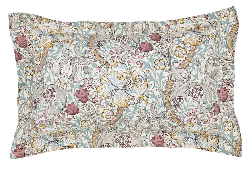 Golden Lily Duvet Cover Set - Fig