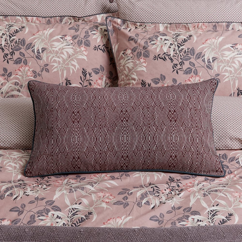 Katara Duvet Cover Set - Pink/Grey