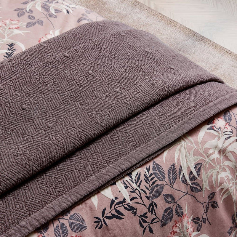 Katara Duvet Cover Set - Pink/Grey