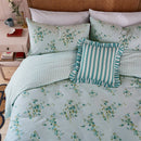 Blossom Duvet Cover Set - Aqua
