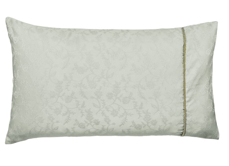 Floral Trail Jacquard Duvet Cover Set - Ivory