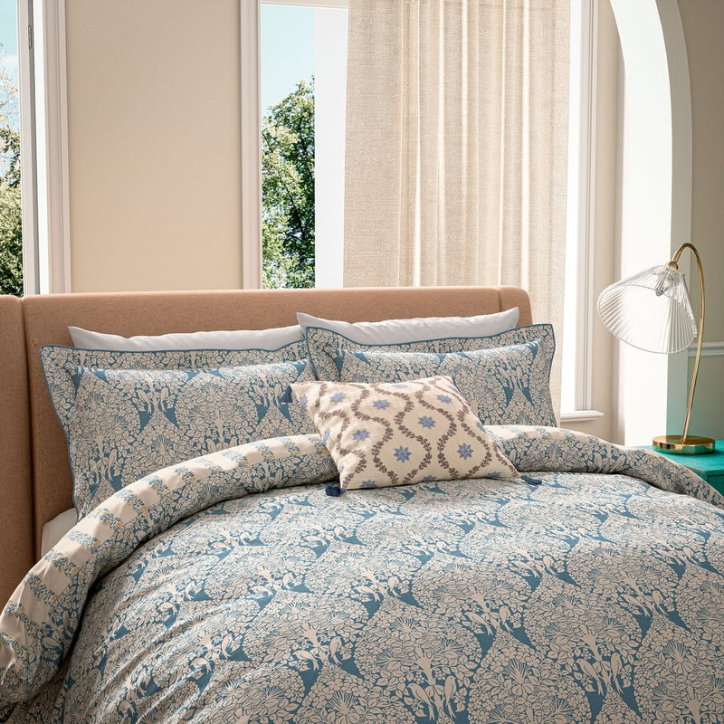 Lerena Duvet Cover Set - Blue