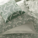 Daffodil Dreams Duvet Cover Set - Green