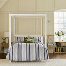 Long Island Beach House Duvet Set - Green/Slate