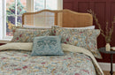 Golden Lily Duvet Cover Set - Fig