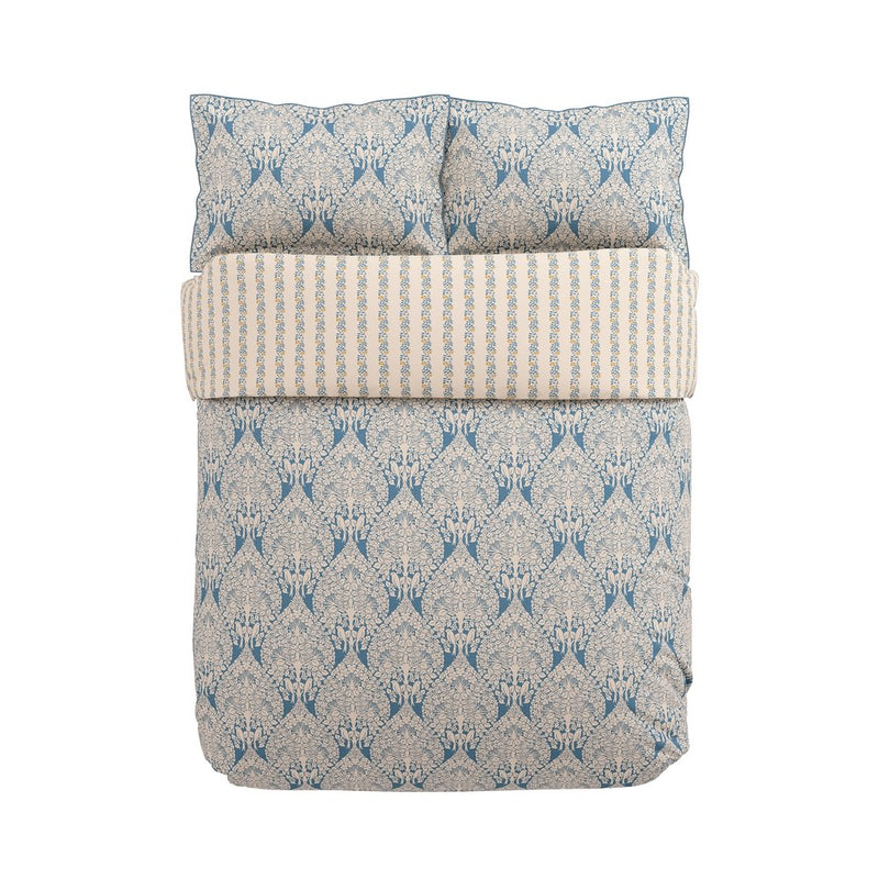 Lerena Duvet Cover Set - Blue