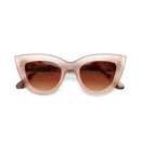 Claudia  Big Cat Sunglasses - Pink Havana