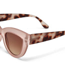 Claudia  Big Cat Sunglasses - Pink Havana