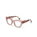 Claudia Big Cat Eye Reading Glasses 2.0 - Pink/Havana