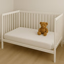 Jersey Fitted Cot Sheet - White