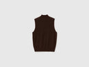 Turtle Neck Jumper - Brown
