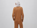 Cable Polo Collar Jumper - Camel