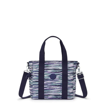 Asseni Mini Small Tote - Brushed Stripes