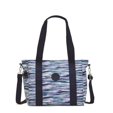 Asseni Small Tote - Brush Stripes