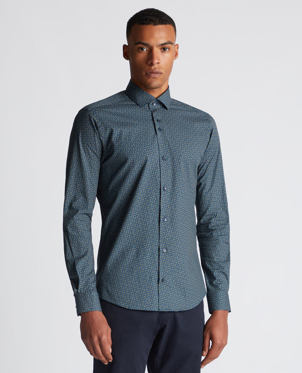 Slim Shirt - Slate Blue