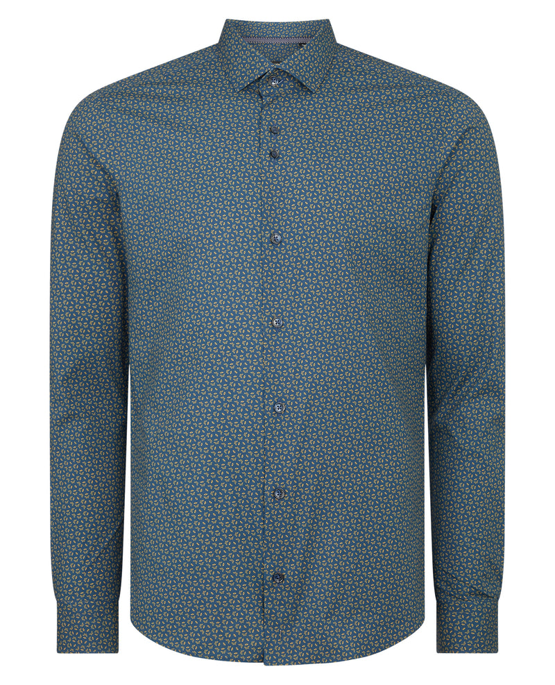 Slim Shirt - Slate Blue
