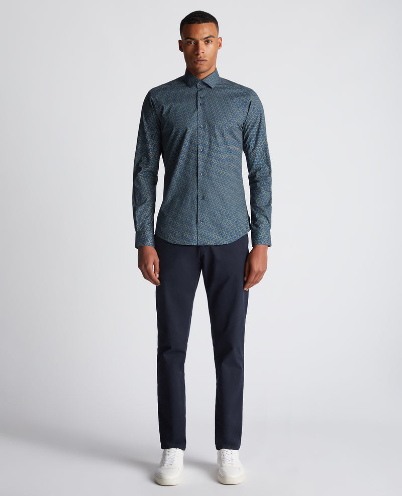 Slim Shirt - Slate Blue