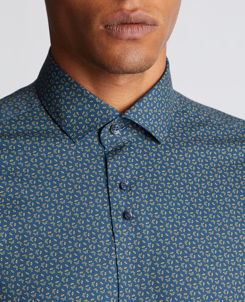 Slim Shirt - Slate Blue