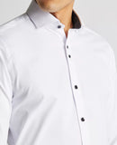 Tapered Fit Frank Shirt - White