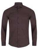 Tapered/Frank Shirt - Dark Chocolate