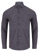 Tapered Shirt - Navy1