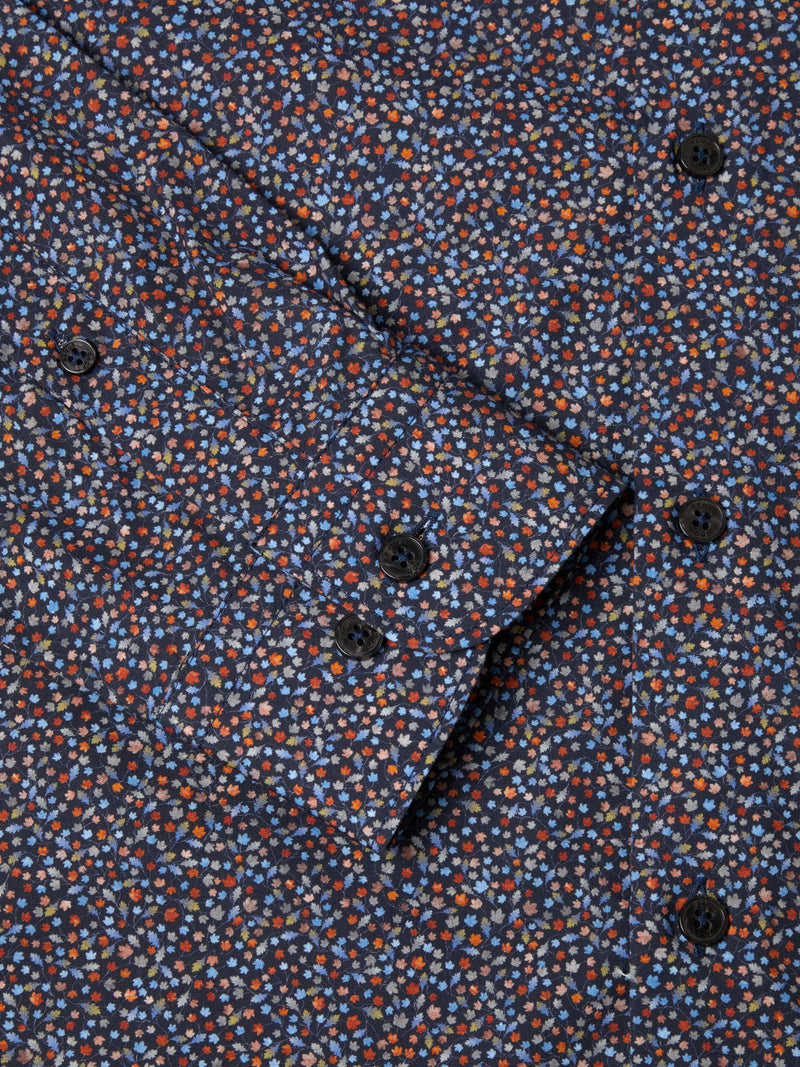 Tapered Shirt - Navy1