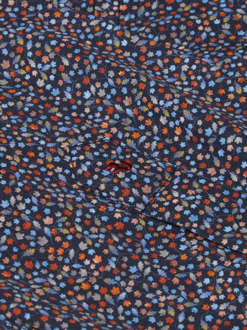 Tapered Shirt - Navy1