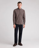 Parker Tapered Shirt - Brown Grey
