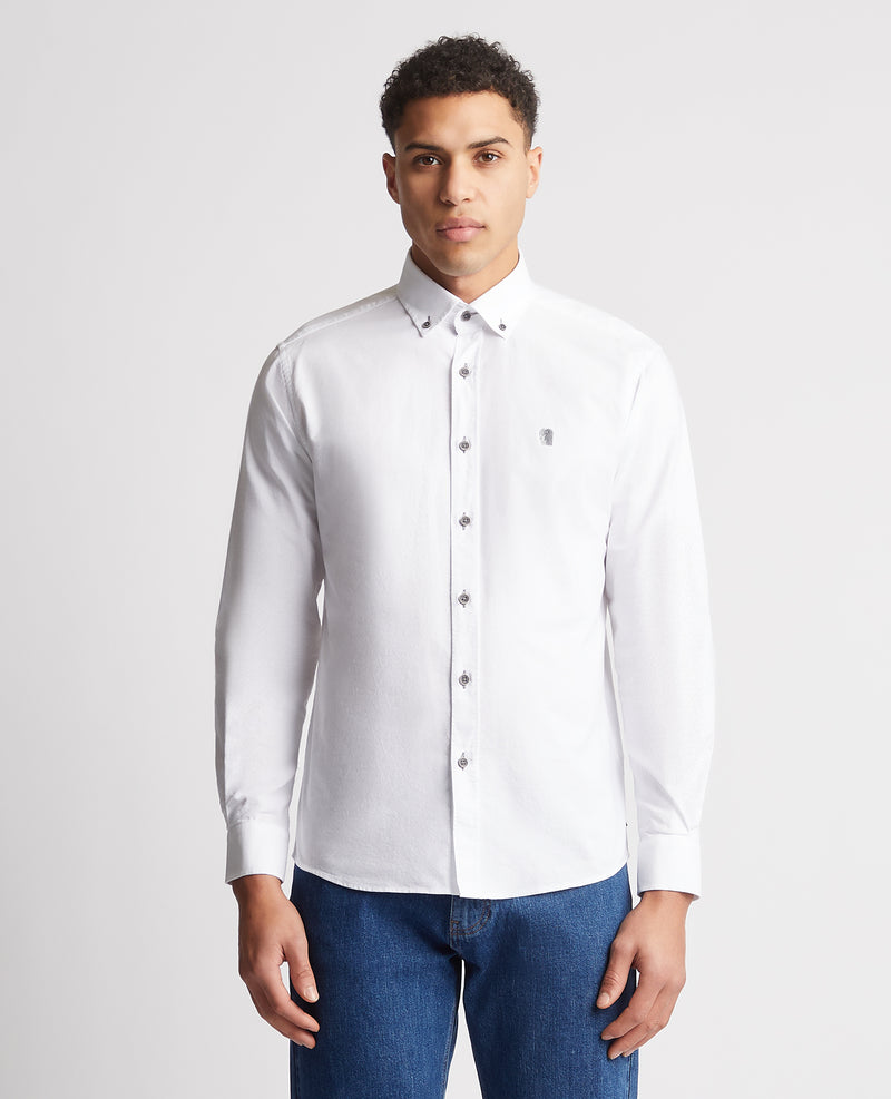 Tapered/C Parker Shirt - White