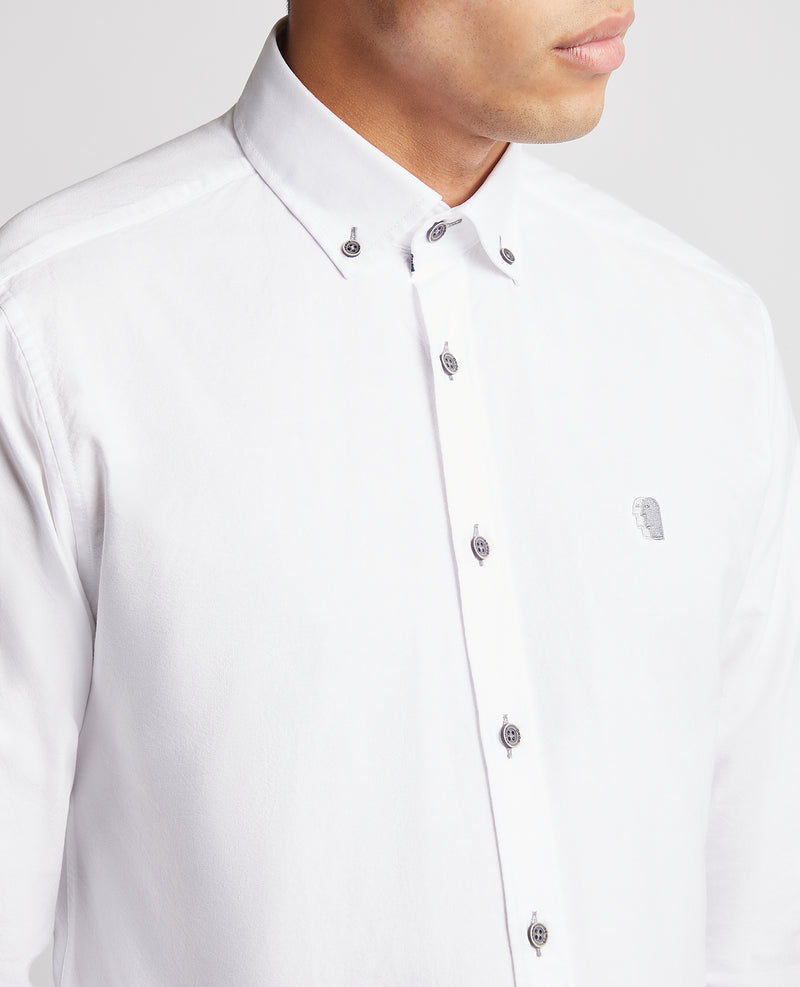 Tapered/C Parker Shirt - White
