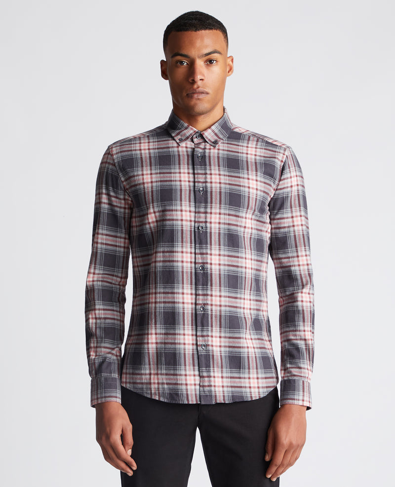 Slim/Ashton Shirt - Dark Grey