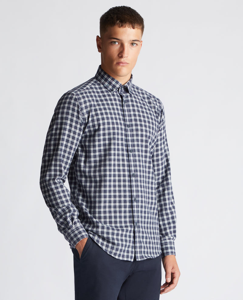 Tapered/Parker Shirt - Slate Blue
