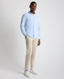 Tapered/Parker Shirt - Light Blue Grey