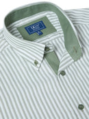 Casual Short Sleeve Shirt - Light Green