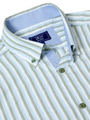 Casual Short Sleeve Shirt - Light Green