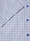 Casual Short Sleeve Shirt - Maroon
