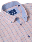 Casual Short Sleeve Shirt - Red