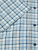 Casual Short Sleeve Shirt - Royal Blue