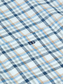 Casual Short Sleeve Shirt - Royal Blue