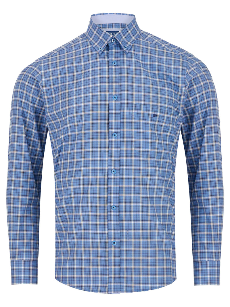 Regular Casual Shirt - Sky Blue