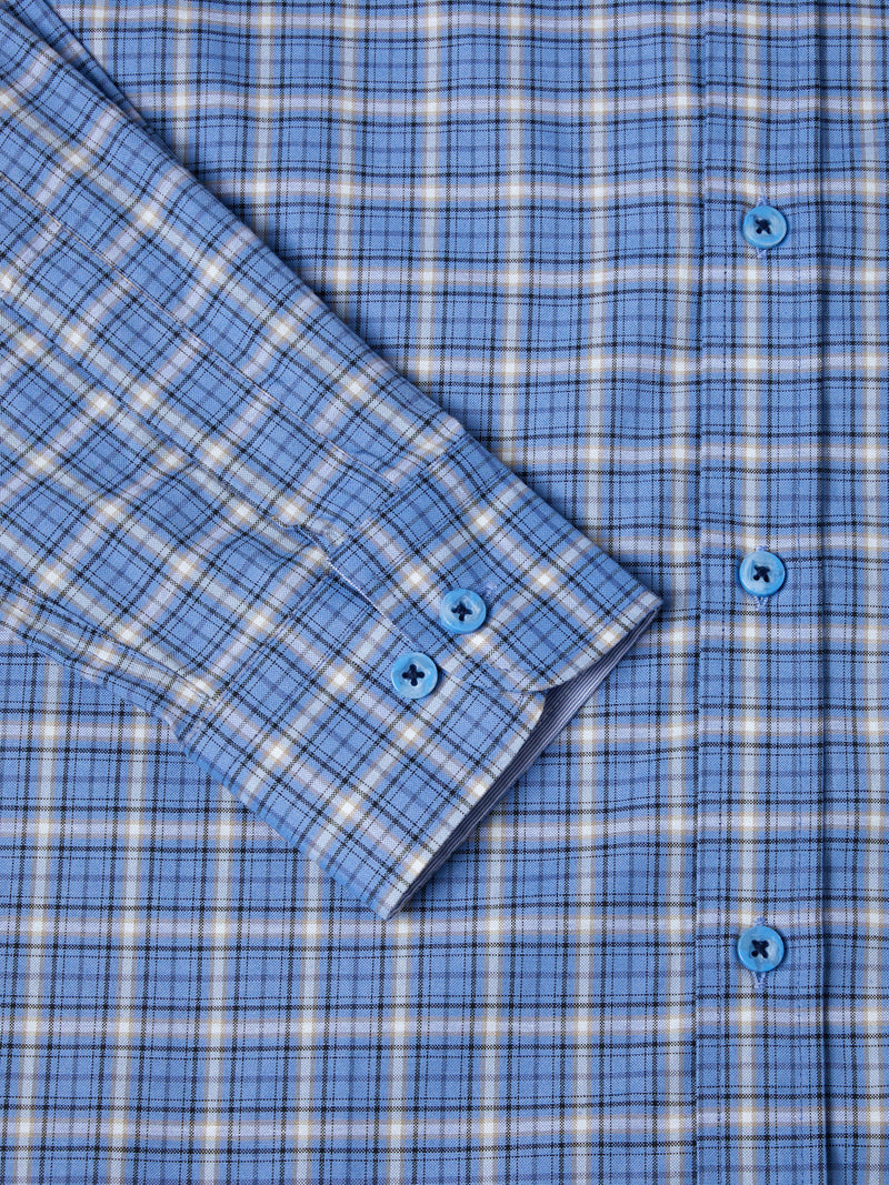 Regular Casual Shirt - Sky Blue
